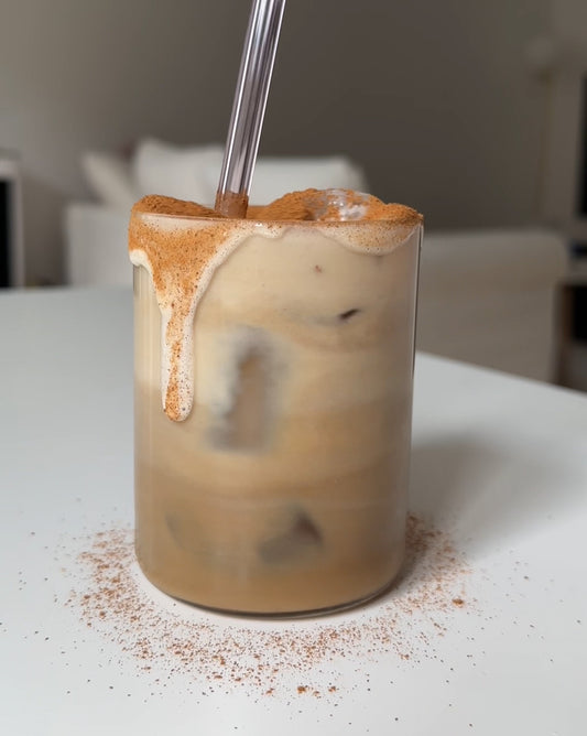 Banana iced latte