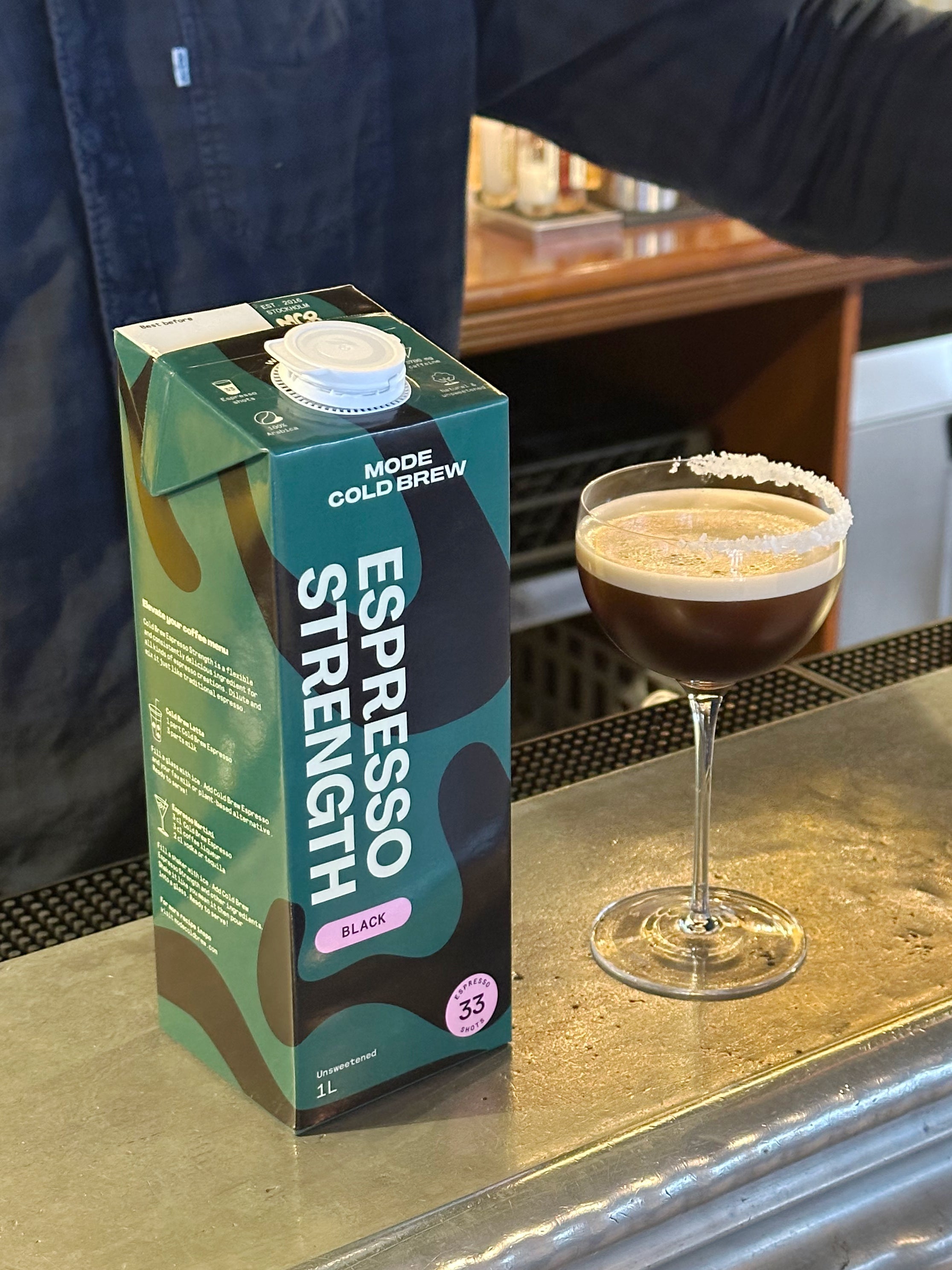 Salted Caramel Espresso Martini – Mode Cold Brew